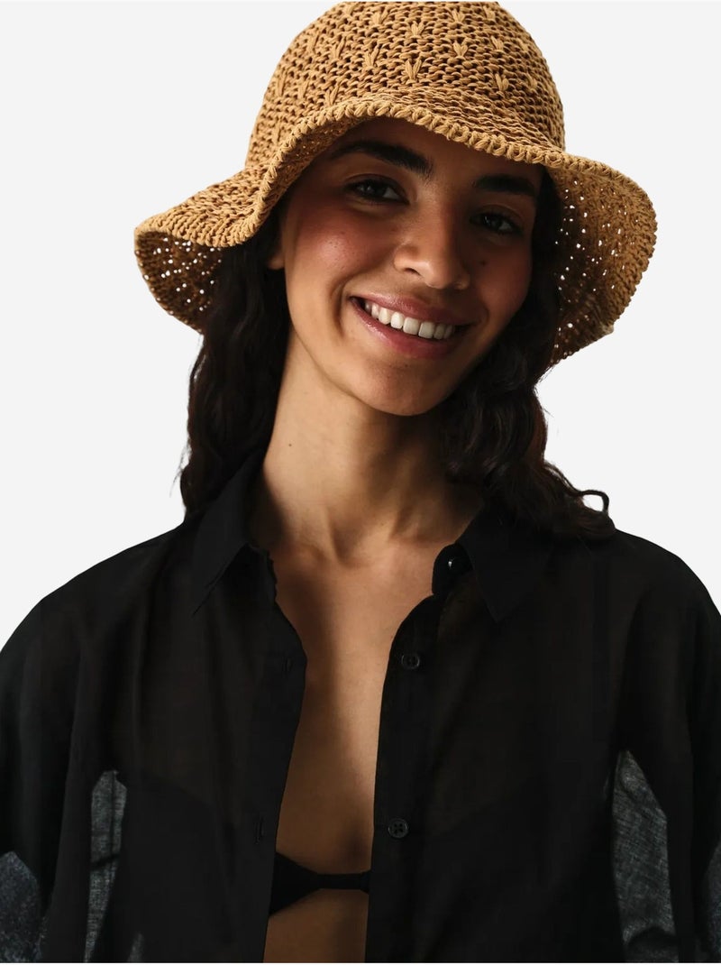 Gaia chemise penti Noir - Kiabi