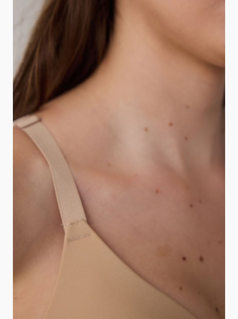 Gainant rembourré penti Beige argile - Kiabi