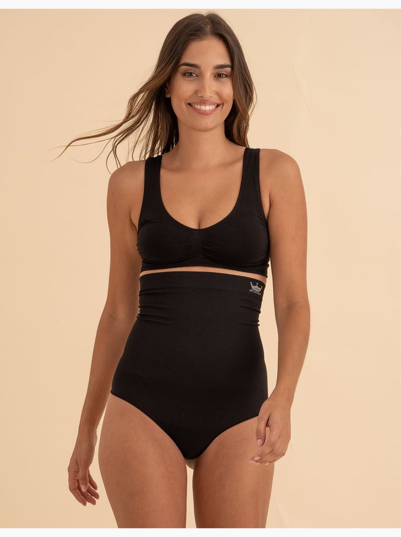 Gaine amincissante avec fibre Emana, Bianca Noir Noir - Kiabi