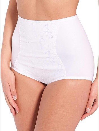 Gaine-culotte à plastron brodé - DAXON