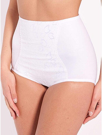 Gaine-culotte à plastron brodé - DAXON
