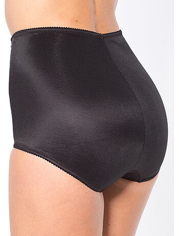 Gaine-culotte à plastron brodé - DAXON