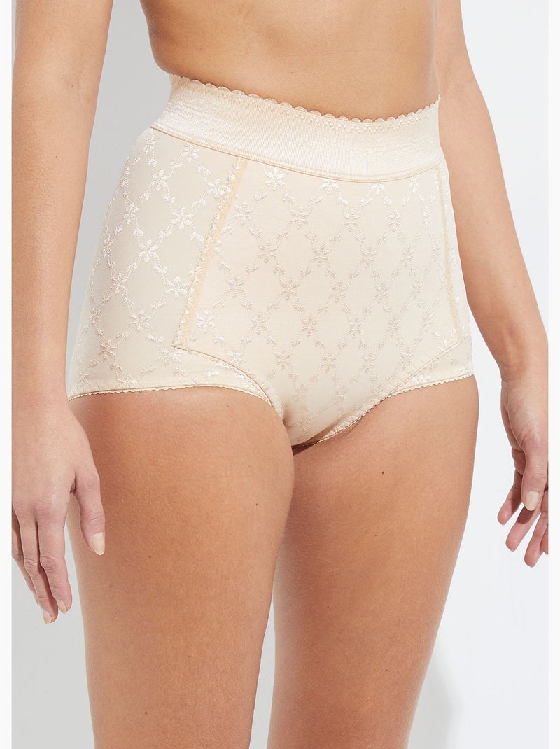 Gaine-culotte effet ventre plat"" - Afibel Beige - Kiabi