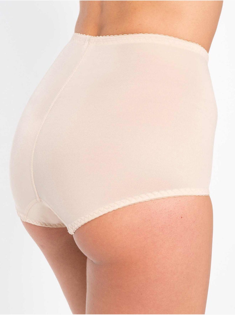 Gaine-culotte extensible ventre plat - DAXON Beige - Kiabi