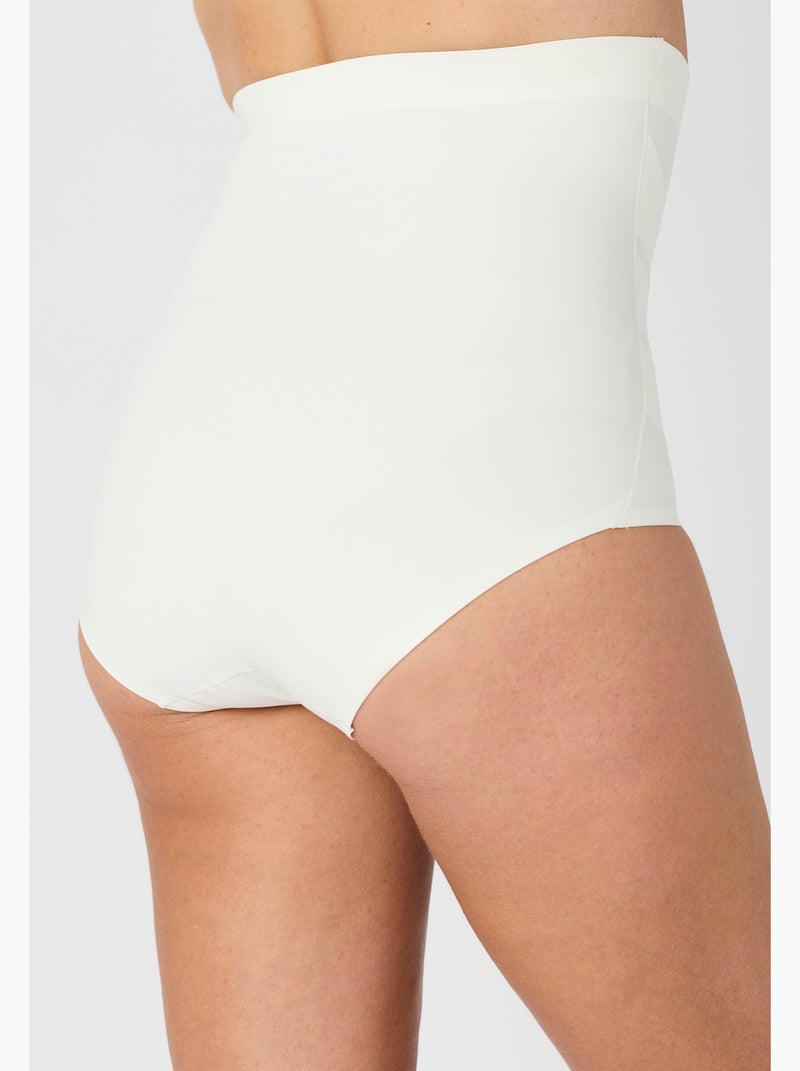 Gaine-culotte taille haute, maintien ferme Perfect Fit by Damart - Damart Blanc - Kiabi