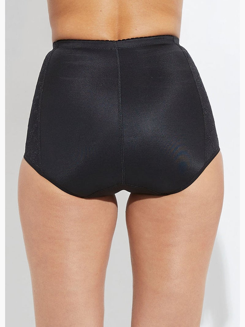 Gaine-culotte taille haute ventre plat - Afibel Noir - Kiabi