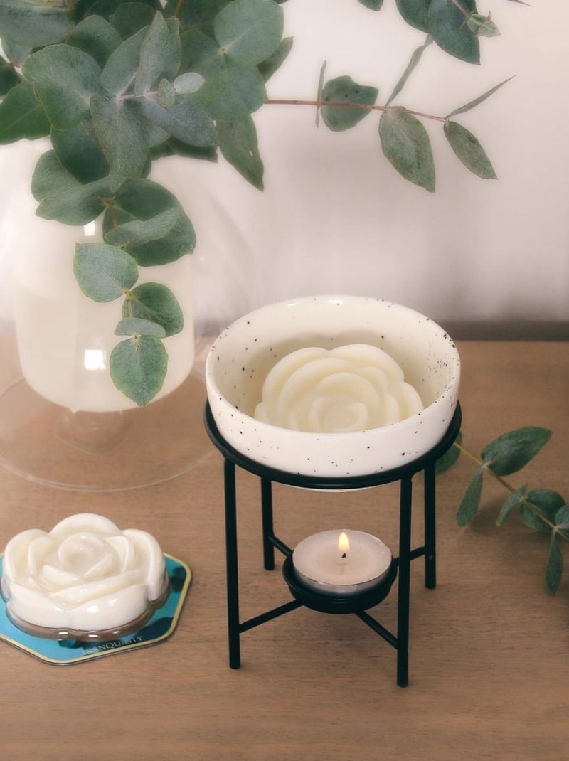 Galet à faire fondre Heart and Home apaisement Blanc - Kiabi