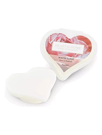 Galet à faire fondre senteur rose, yuzu et rhubarbe