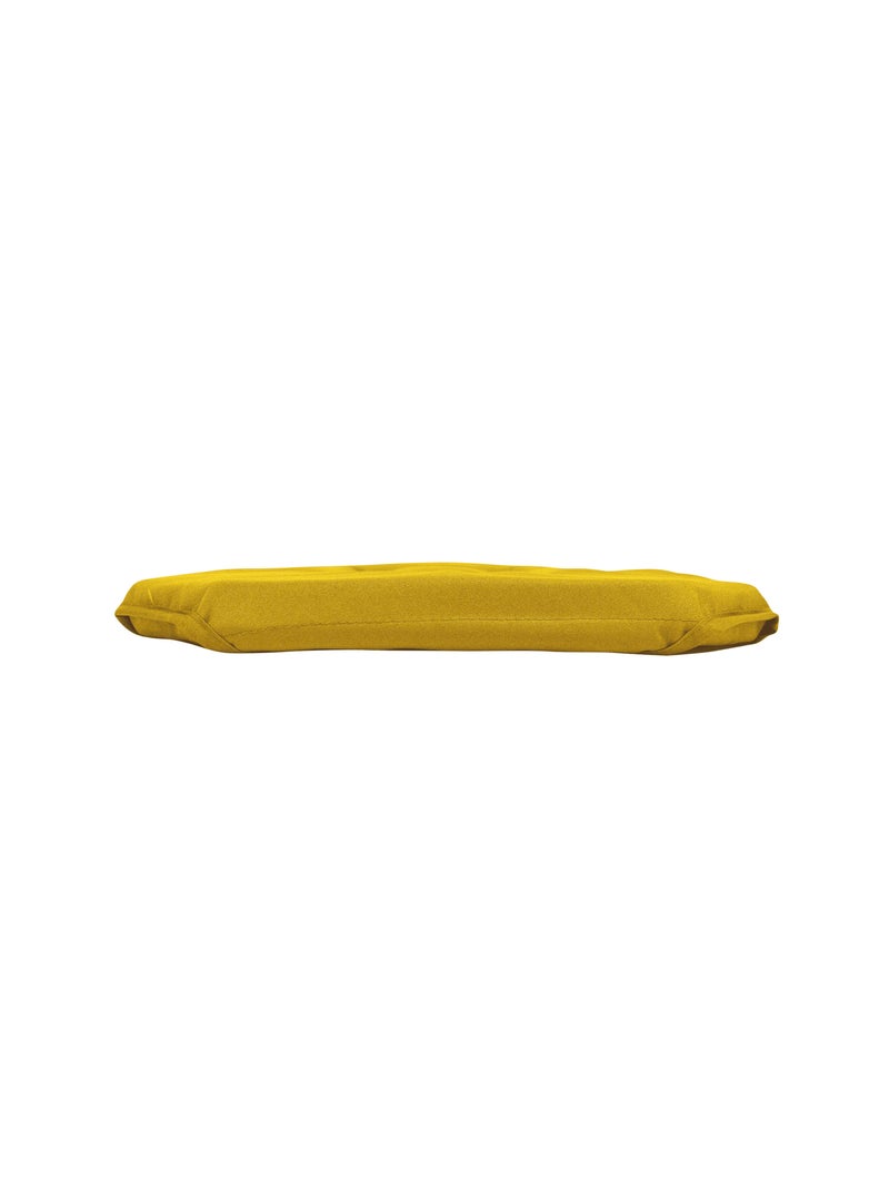 GALETTE 4 RABATS POLYESTER UNI ESSENTIEL Jaune - Kiabi