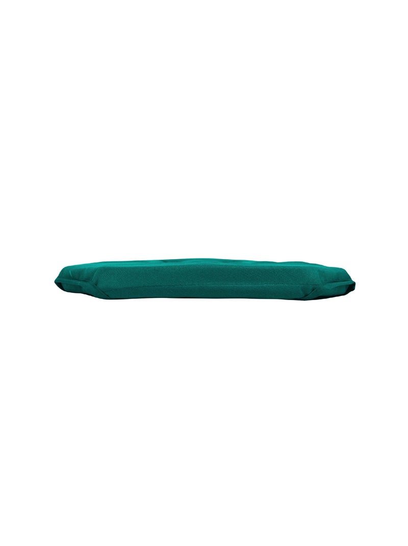GALETTE 4 RABATS POLYESTER UNI ESSENTIEL Vert émeraude - Kiabi
