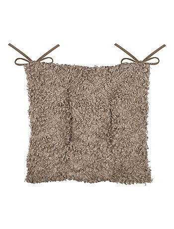 Galette de chaise - Effet bouclette