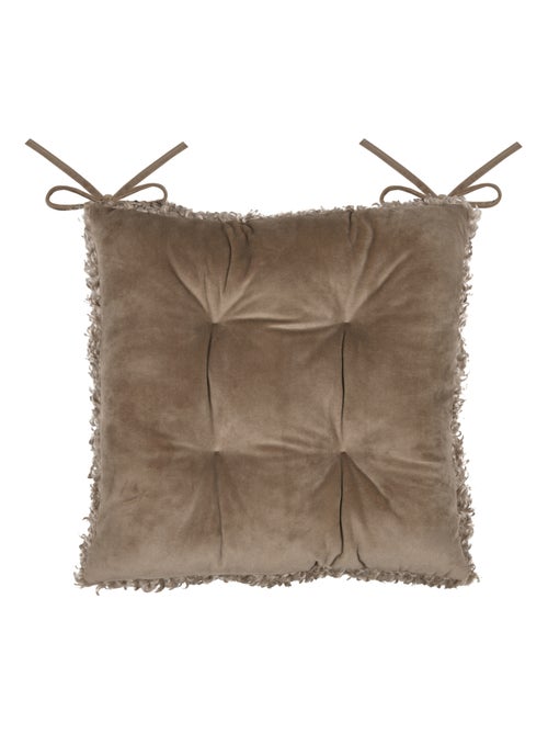 Galette de chaise  - Effet bouclette - Kiabi