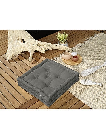 Galette de chaise - L'effet papillon - 100% Coton