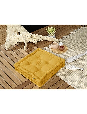 Galette de chaise - L'effet papillon - 100% Coton