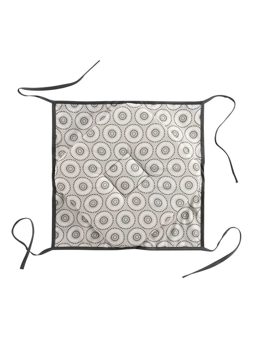 Galette de chaise 36 x 36 cm Salto Beige - Kiabi
