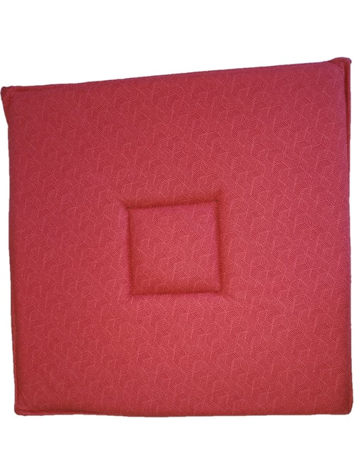 Galette de chaise 38 x 38 cm Geo lift bleu - Kiabi