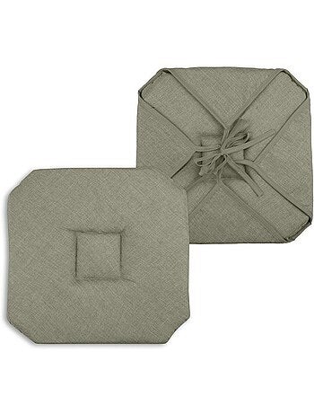 Coussin galette de chaise 4 rabats collection chinee