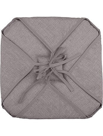 Coussin galette de chaise 4 rabats collection chinee