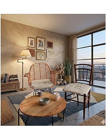 Galette de chaise 4 rabats Collection Nelsen