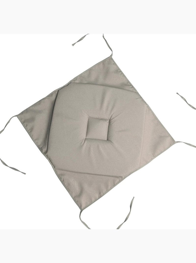 Galette de chaise 4 rabats Collection Nelsen Beige clair - Kiabi