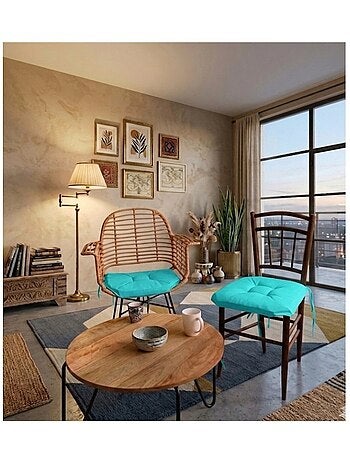 Galette de chaise 4 rabats Collection Nelsen