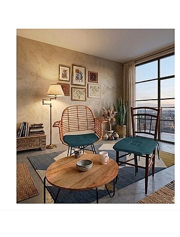 Galette de chaise 4 rabats Collection Nelsen