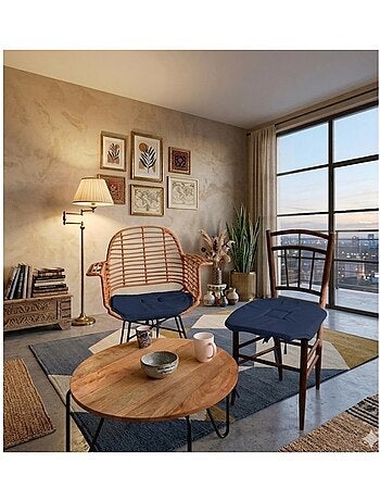 Galette de chaise 4 rabats Collection Nelsen