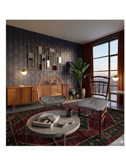 Galette de chaise 4 rabats Collection Nelsen - Kiabi