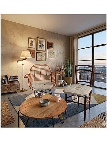 Galette de chaise 4 rabats collection nelsen