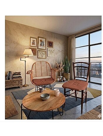 Galette de chaise 4 rabats Collection Nelsen