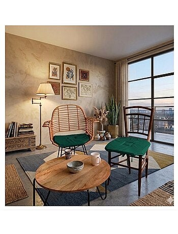 Galette de chaise 4 rabats Collection Nelsen