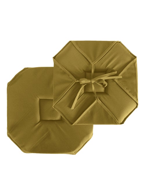 Galette de chaise à rabats et nouettes - Kiabi