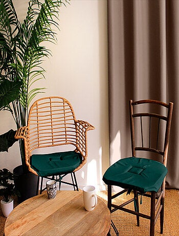 Galette de chaise à rabats et nouettes