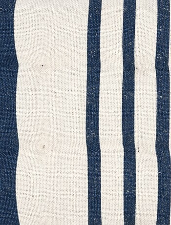 Galette de chaise à rayures