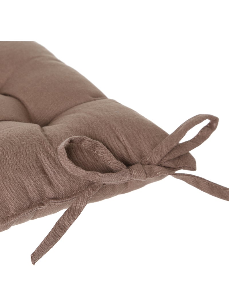 Galette de chaise ANJALI Marron - Kiabi