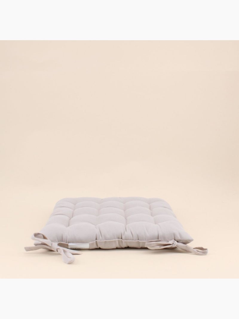 Galette de chaise beige 40x40cm Beige - Kiabi