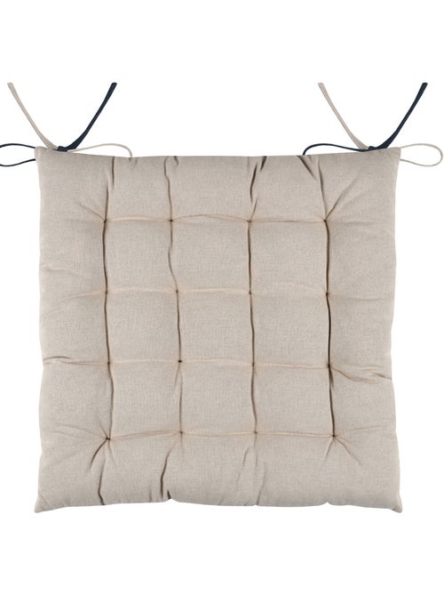 Galette de chaise bicolore - Kiabi