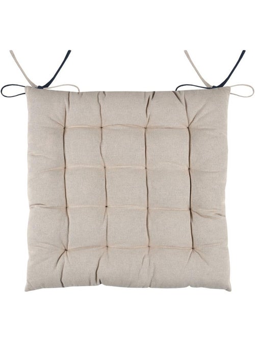 Galette de chaise bicolore - Kiabi