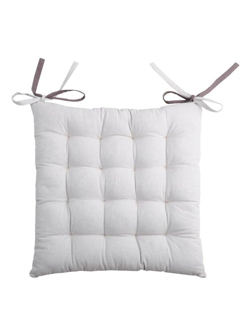 Galette de chaise bicolore - Kiabi