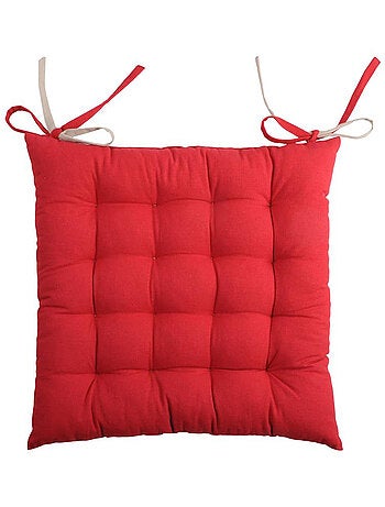 Galette de chaise bicolore