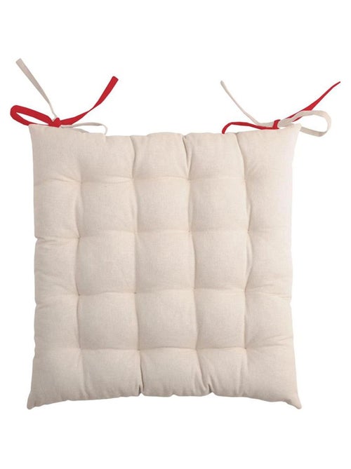 Galette de chaise bicolore - Kiabi