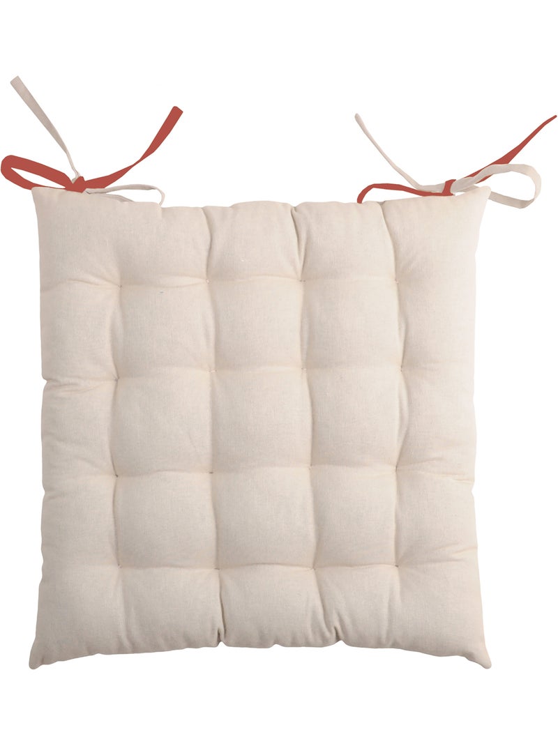 Galette de chaise bicolore Terracotta - Kiabi