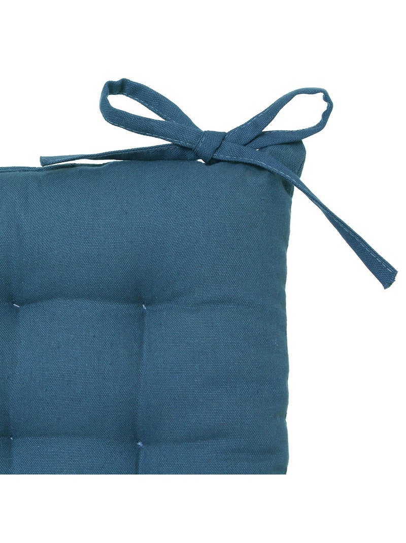 Galette de chaise Bleu - Kiabi