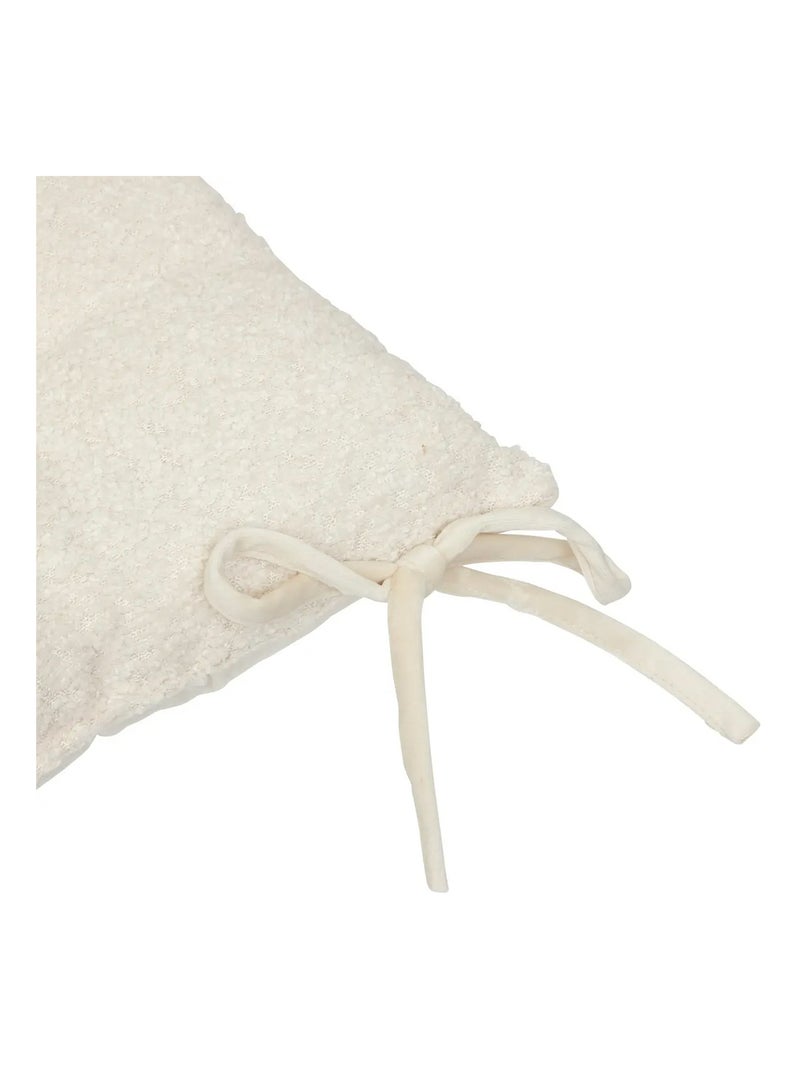 Galette de chaise bouclette Beige chiné - Kiabi