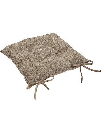 Galette de chaise bouclette