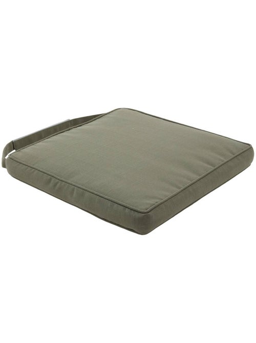Galette de chaise carrée à scratch déhoussable KORAI - Kiabi
