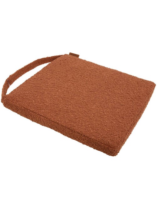 Galette de chaise carrée à scratch déhoussable solfia - Kiabi