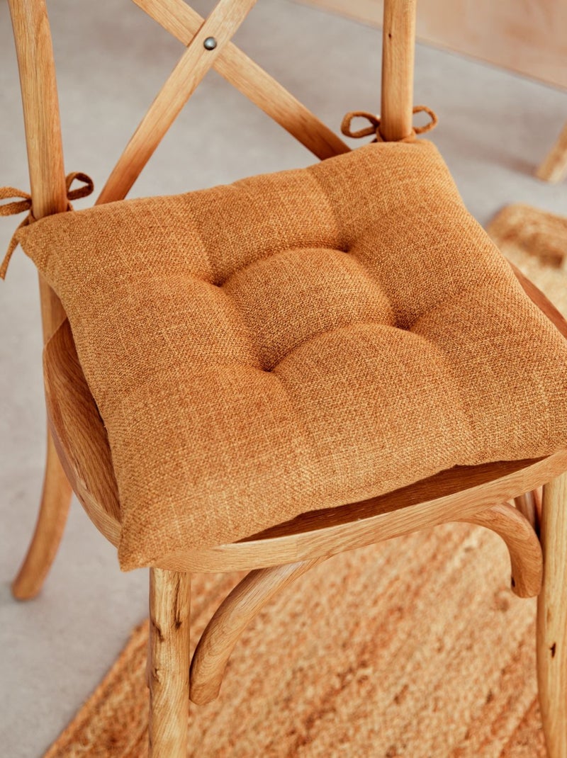 Galette de chaise CLEM Orange - Kiabi