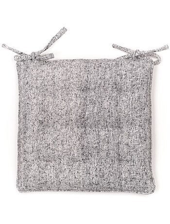 Galette de chaise coton Uni MOUNTAIN