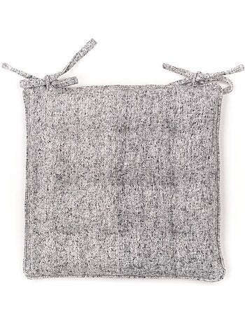 Galette de chaise coton Uni MOUNTAIN